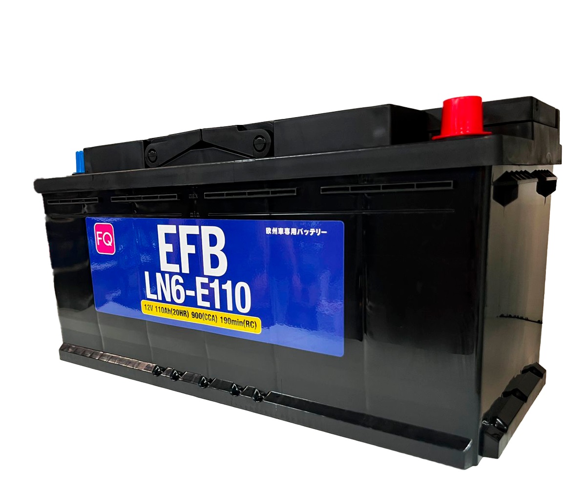 Батарея аккумуляторная FQ LN6E110 110А/ч 900А 12В обратная полярн. стандартные (Европа) клеммы